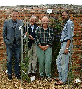 Klaus K&ouml;rber, Raymond Evison, Werner Stastny, Malcolm Oviatt-Ham and C. 'The President'&copy;K.Woolfenden