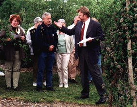 Dr Wackwitz in Pillnitz Horticultural College Gardens