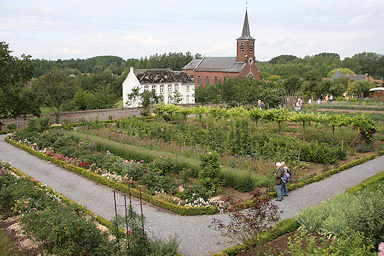 Kasteel Hex potager&copy;Ken Woolfenden