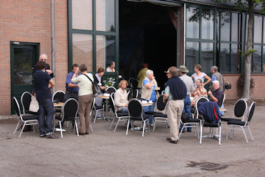 Jan van Zoest nursery - coffe break