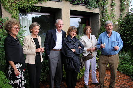 The Organisers (left to right) - Bix Schmied, Marianne Conrad, Klaus Gmür, Marianne Fistarol, Gabi Allet and Fisch Fistarol