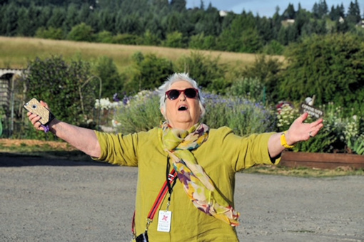 Christel Theurer in Portland, Oregon, USA - 2019©joe henderson