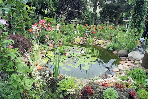 Stabler garden - pond