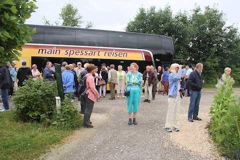 Arrival at Gaissmayer Nursery