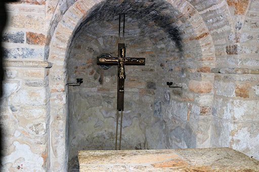In the ancient crypt of The Church of our Lady&copy;Ken Woolfenden