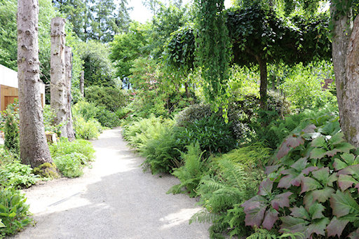 Winding paths through the flowerbeds&copy;Ken Woolfenden