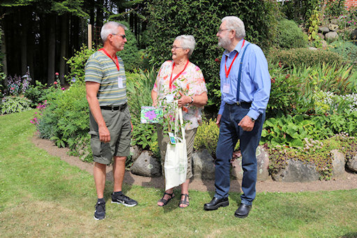 Jeff Jabco with Margit and Vagn Elgaard&copy;Ken Woolfenden