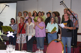 Goddess Flora Chorus and Deadheading Society©K.Woolfenden