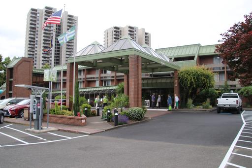 University Place Hotel Entrance, Portland&copy;Ken Woolfenden