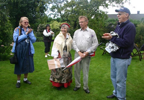 Karen Sungstrom, Ingar Widberg, Sixten Widberg, Bengt Sundstrom at Sweden 2007©Ken Woolfenden